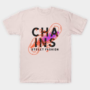 Chains street Fashion T-Shirt